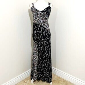 Elegant Black and White Women's Dress